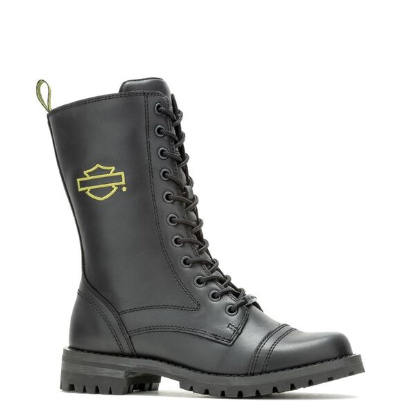 Harley-Davidson Womens Walsen 8" Electric Black Boots (NWT) - Picture 2 of 7